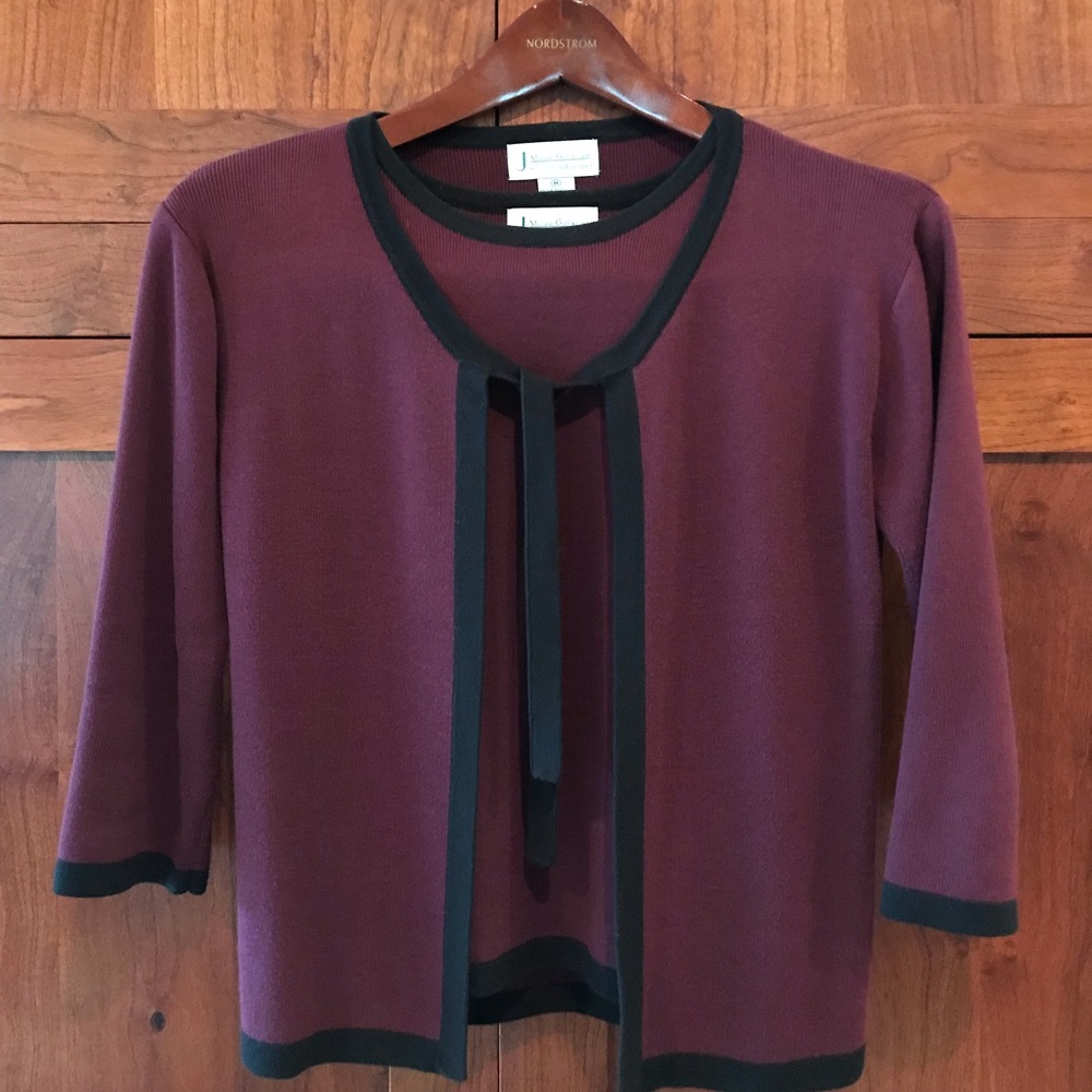 Two piece sweater set by J. Marco
